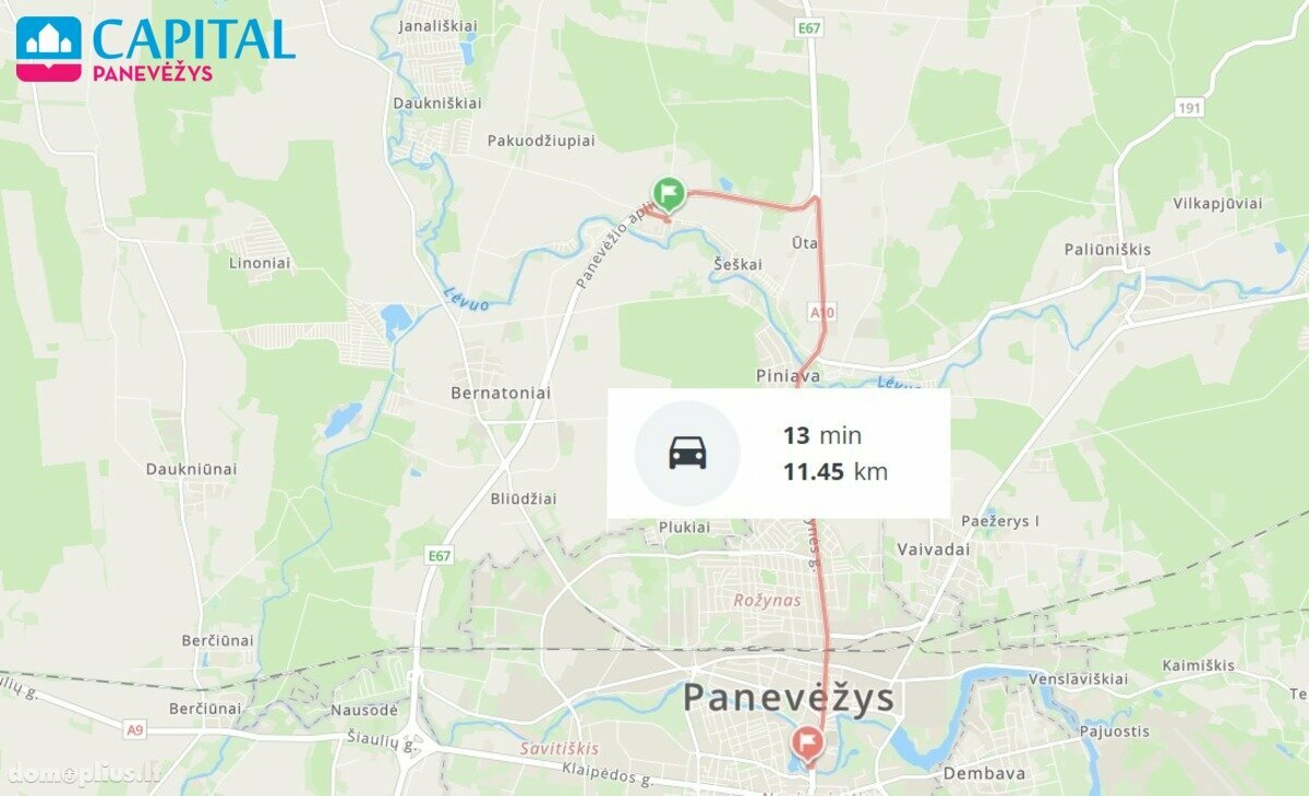 Parduodamas gyvenamasis namas Panevėžio rajono sav., Šeškuose, Merkurijaus g.