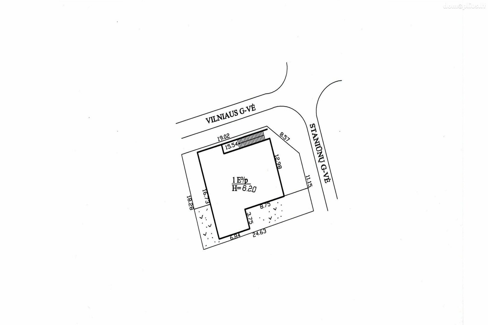 Parduodamas gyvenamasis namas Panevėžyje, Centre, Vilniaus g.