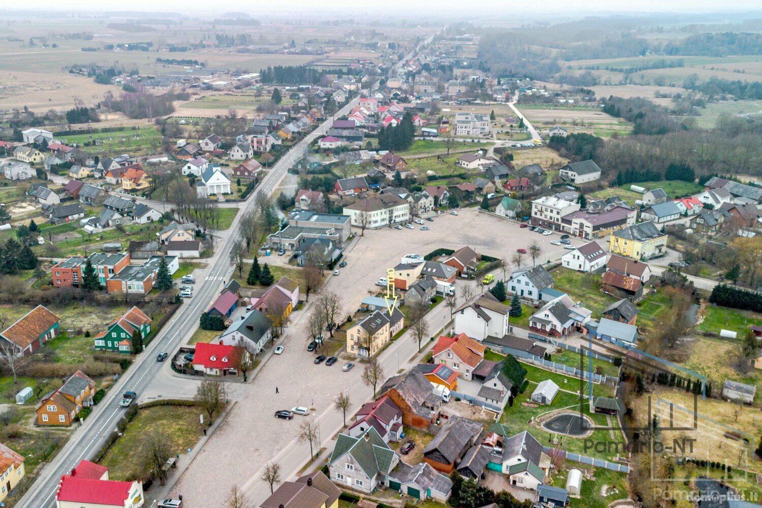 Parduodamas gyvenamasis namas Šilutės rajono sav., Žemaičių Naumiestis, Laisvės g.