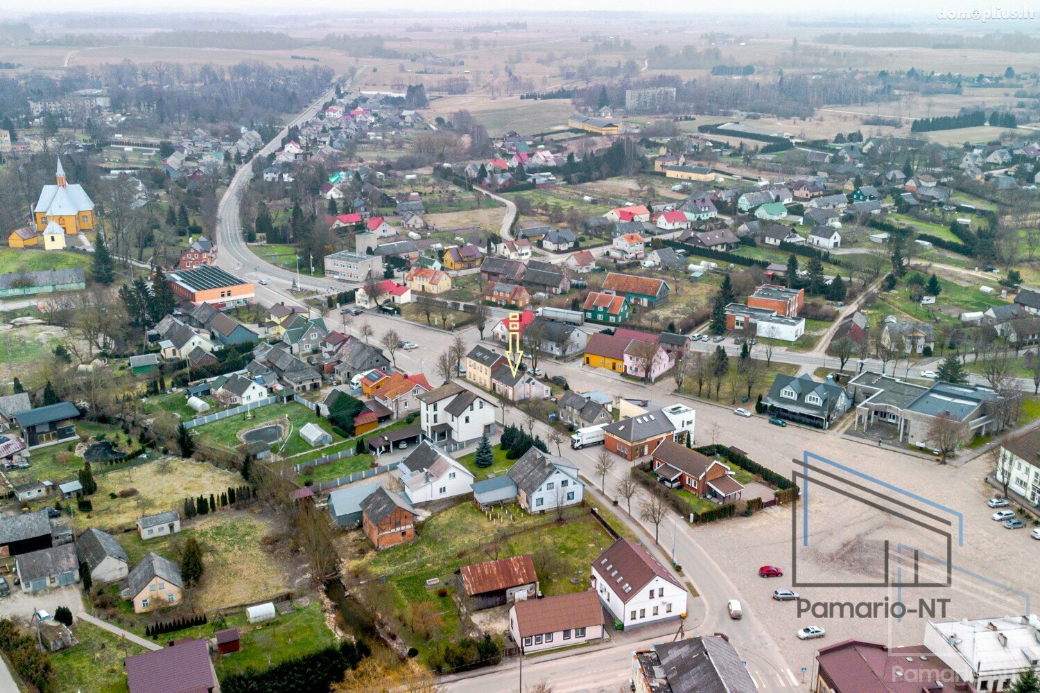 Parduodamas gyvenamasis namas Šilutės rajono sav., Žemaičių Naumiestis, Laisvės g.