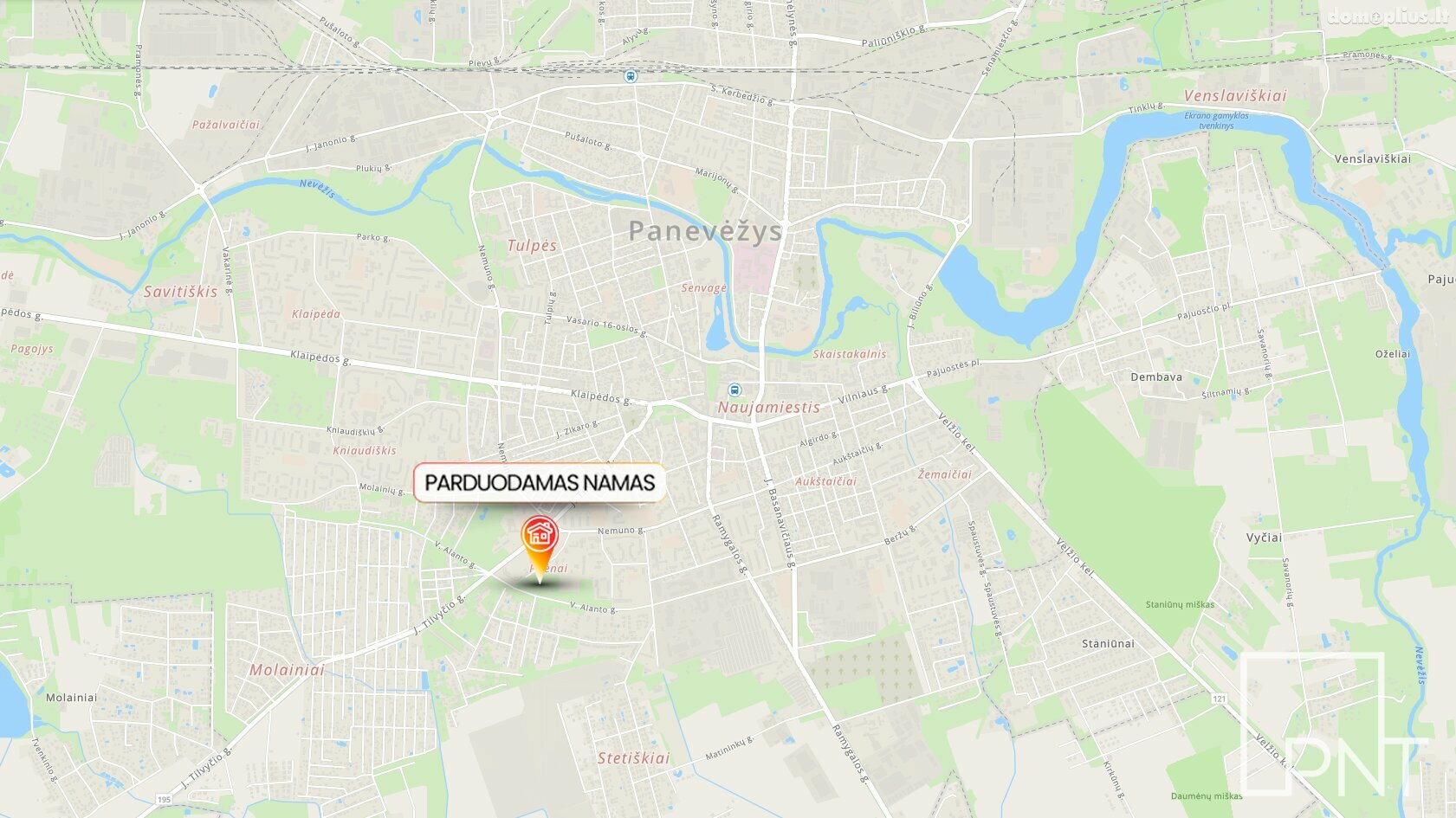 Продаётся дом Panevėžyje, Pilėnuose, Margirio g.