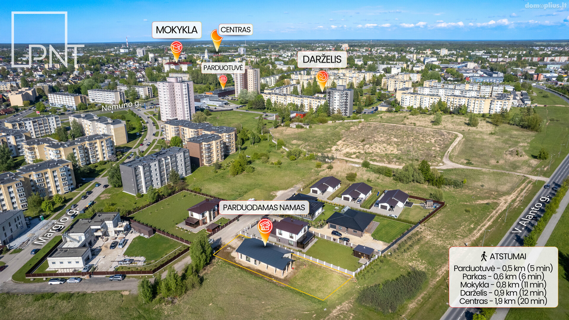 Продаётся дом Panevėžyje, Pilėnuose, Margirio g.
