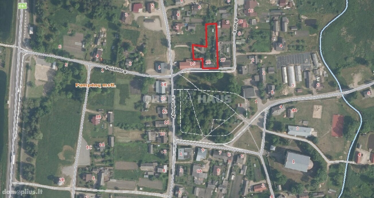 Parduodamas gyvenamasis namas Pasvalio rajono sav., Pumpėnuose