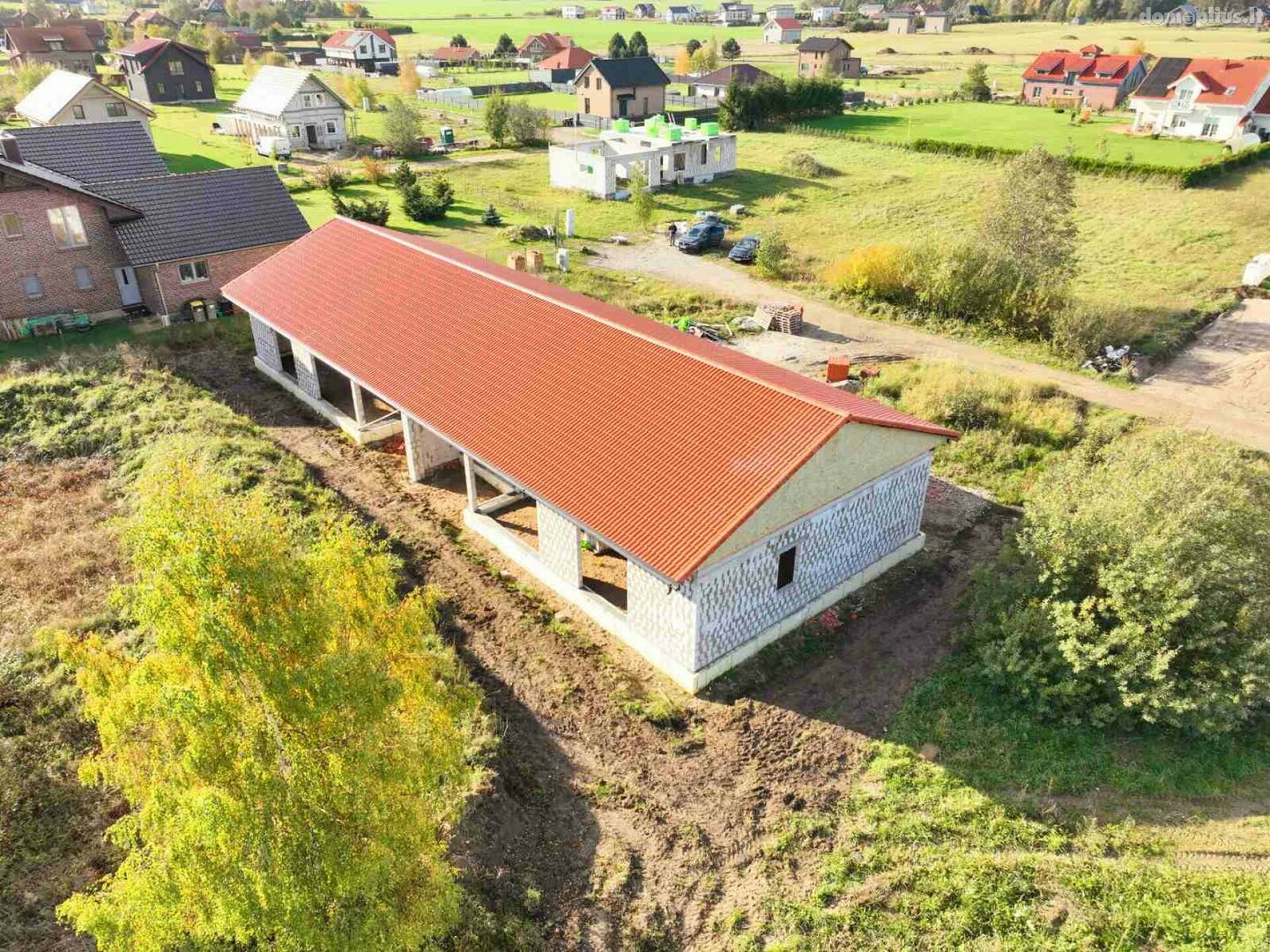 Parduodamas gyvenamasis namas Klaipėdos rajono sav., Grabiuose, Linažolių g.