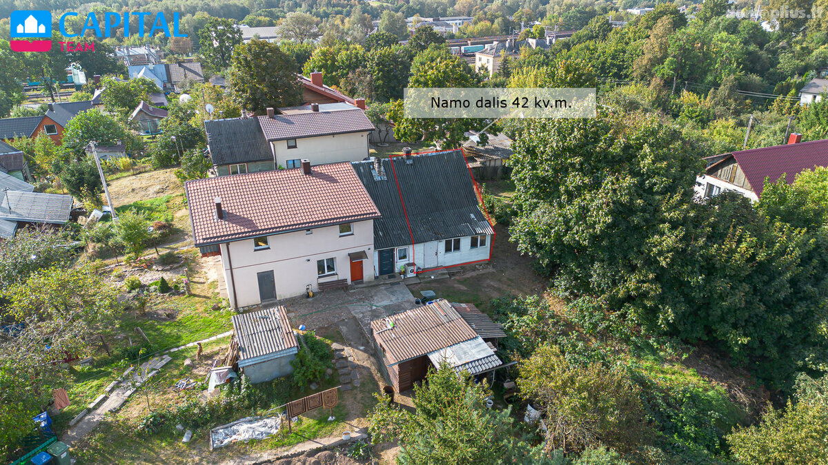 House for sale Vilniuje, Naujoji Vilnia, Rugiagėlių g.