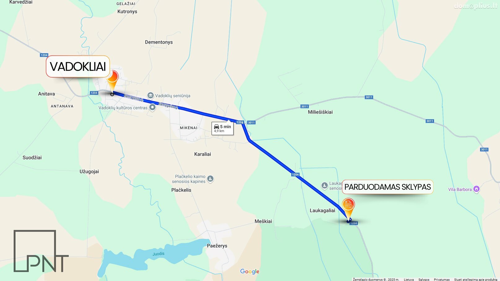 Homestead for sale Panevėžio rajono sav., Laukagaliuose