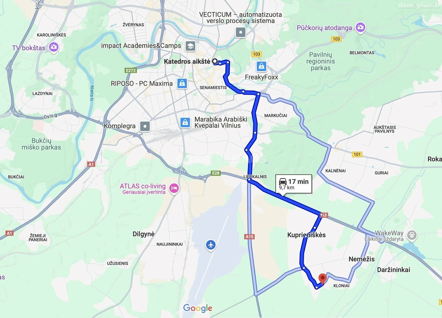Parduodamas gyvenamasis namas Vilniaus rajono sav., Nemėžyje