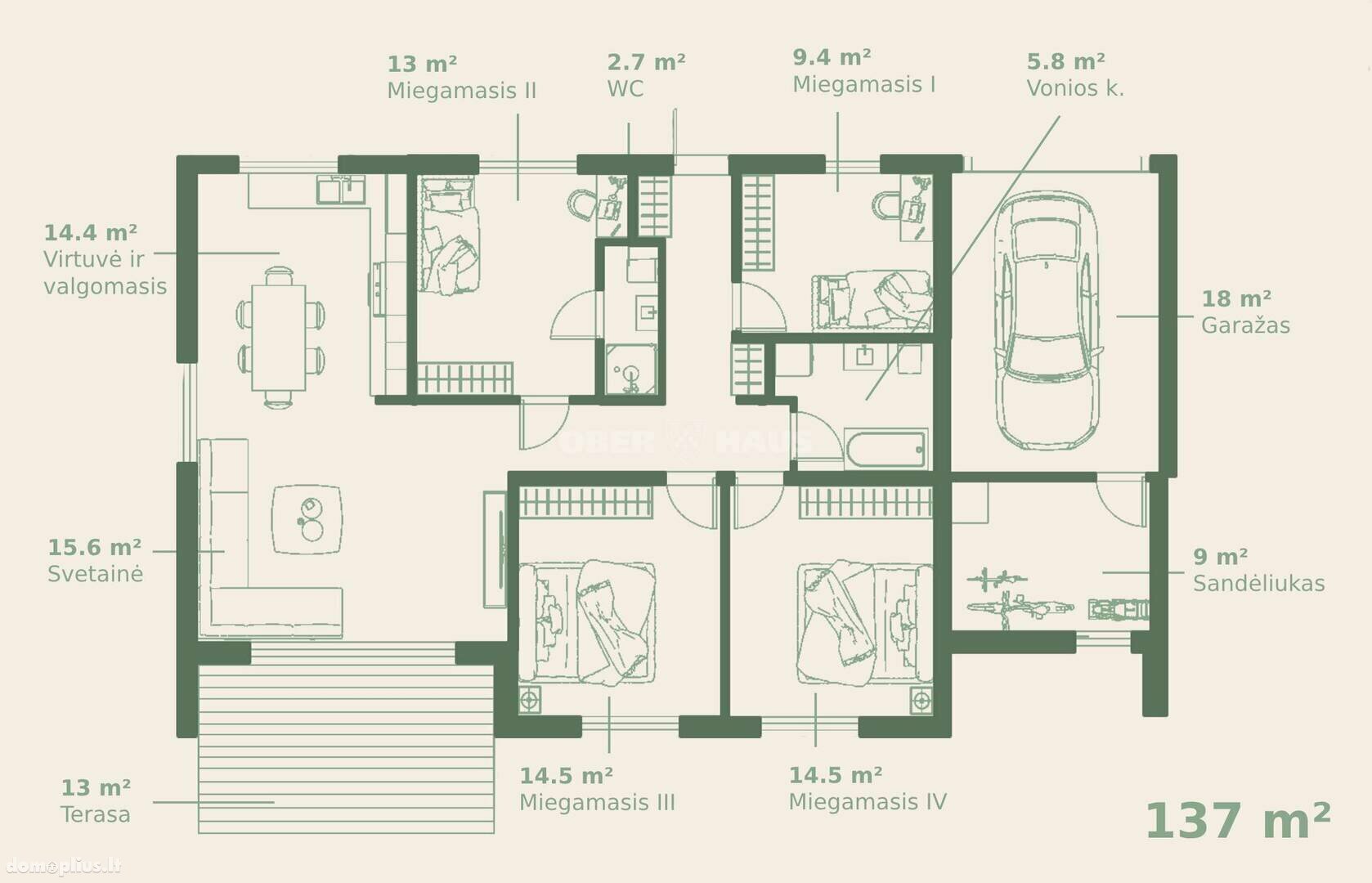 House for sale Vilniaus rajono sav., Nemėžyje