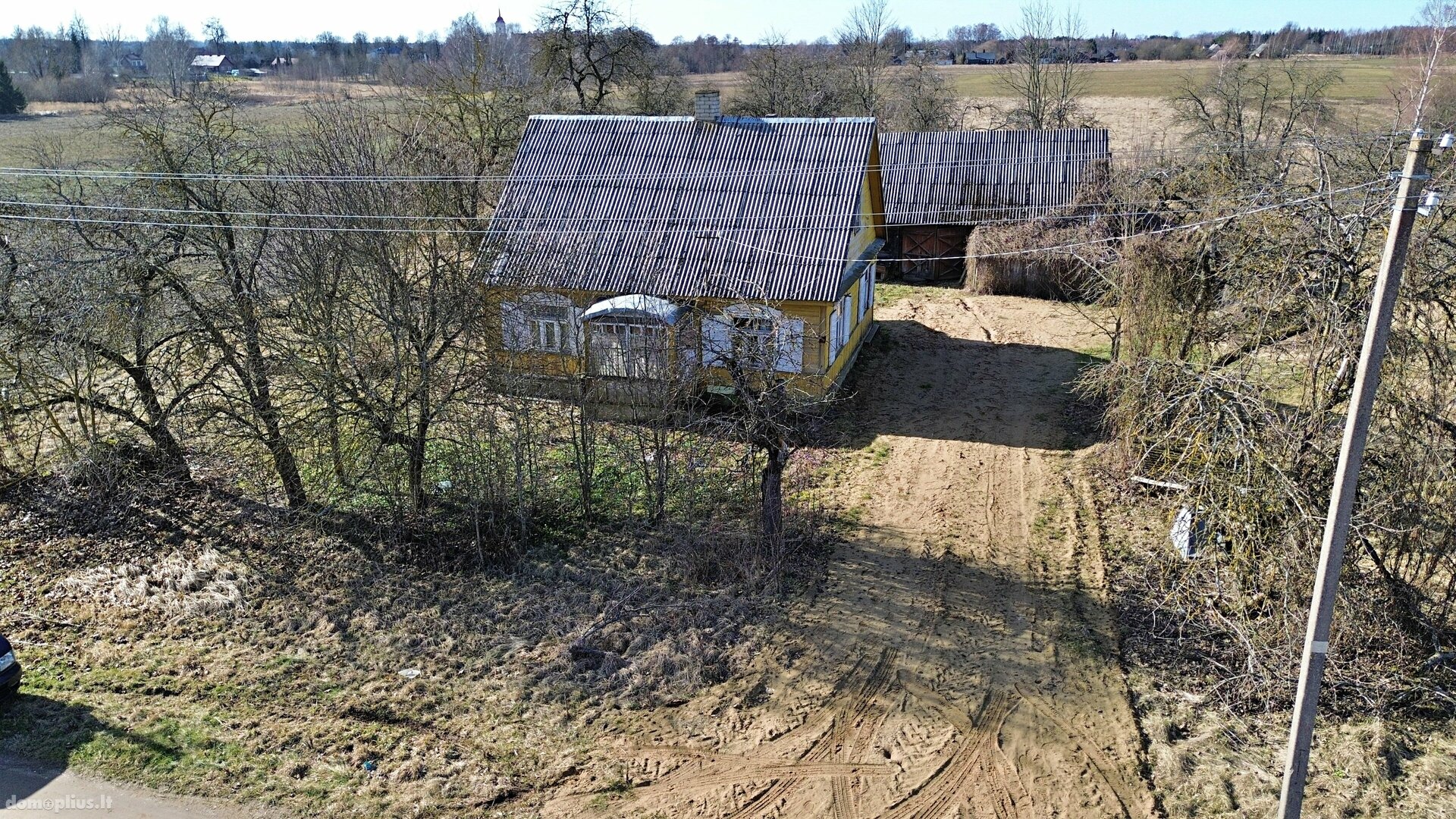 Parduodamas gyvenamasis namas Anykščių rajono sav., Žiedoniuose, Anykščių g.