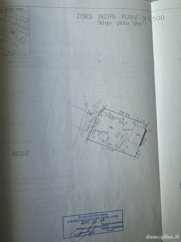 Parduodama gyvenamojo namo dalis Kretingos rajono sav., Kretingoje, Tulpių aklg.