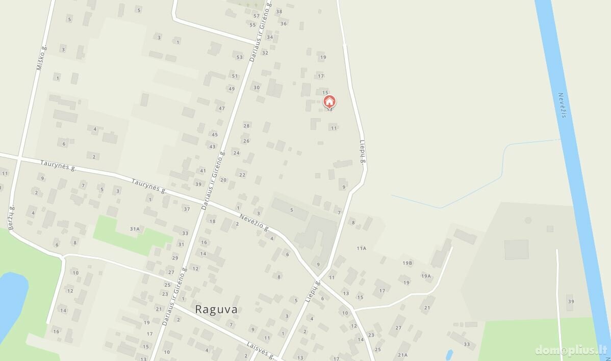Parduodamas gyvenamasis namas Panevėžio rajono sav., Raguvoje, Liepų g.