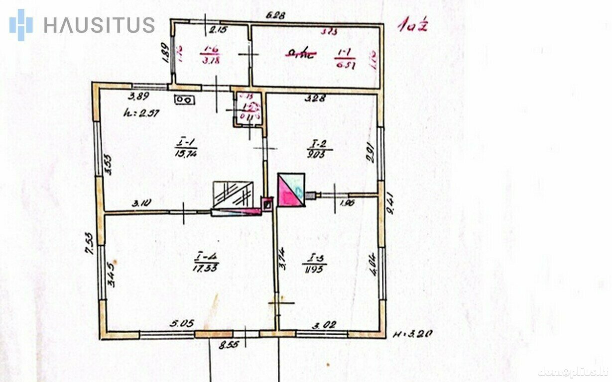 Parduodamas gyvenamasis namas Anykščių rajono sav., Troškūnuose, Sodų g.