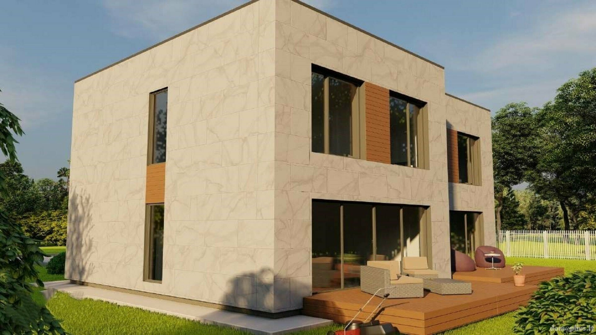 Продаётся сблокированный дом Klaipėdos rajono sav., Trušeliuose, Danės g.