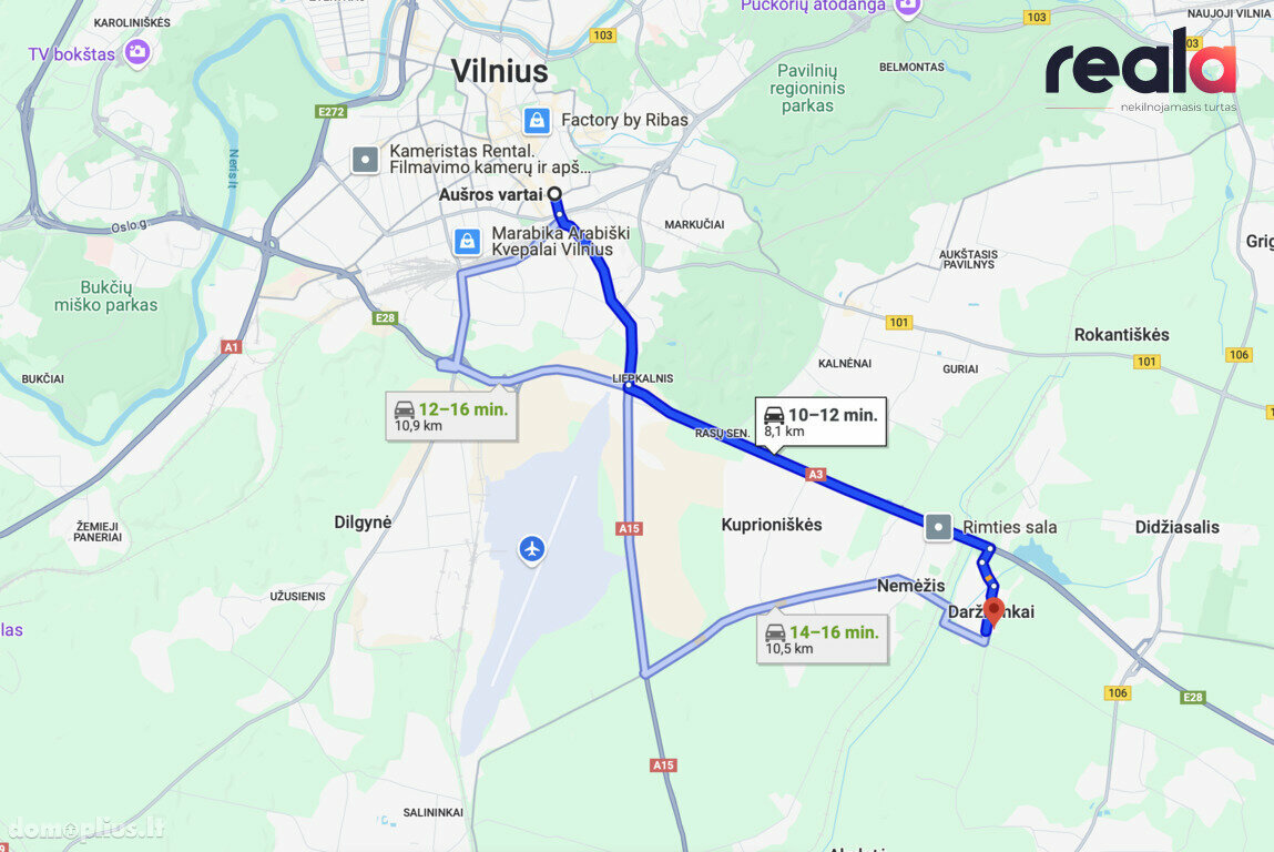Parduodamas sublokuotas namas Vilniaus rajono sav., Daržininkuose, Pervažos g.