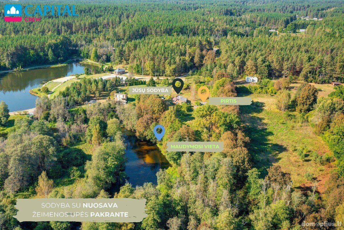 Homestead for sale Vilniaus rajono sav., Jusinėje