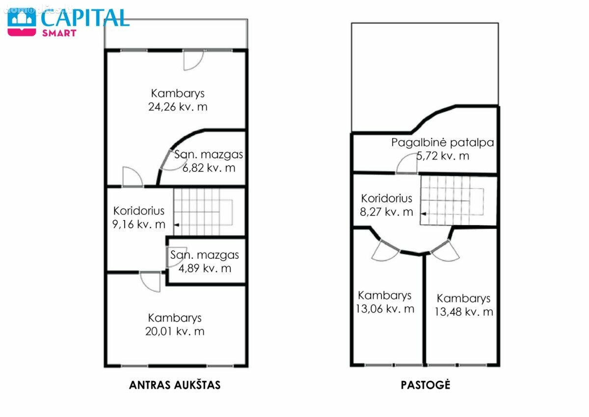 Parduodamas sublokuotas namas Vilniuje, Fabijoniškėse