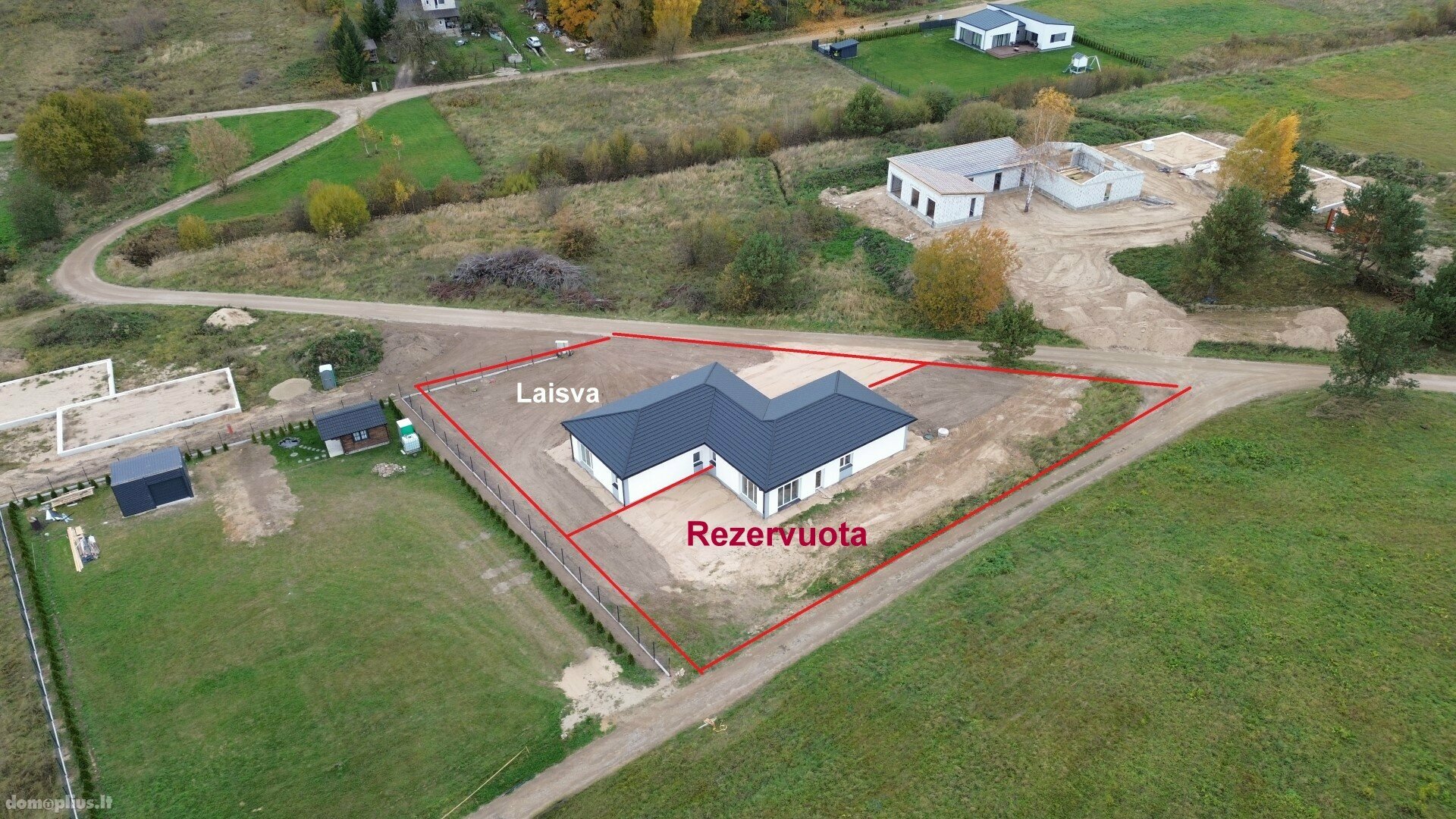 Parduodamas gyvenamasis namas Vilniaus rajono sav., Skaidiškėse, Viensėdžio g.