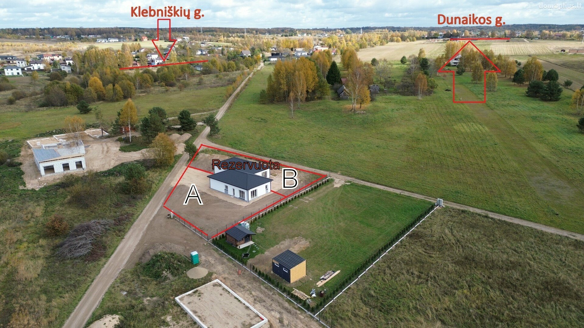 Parduodamas gyvenamasis namas Vilniaus rajono sav., Skaidiškėse, Viensėdžio g.