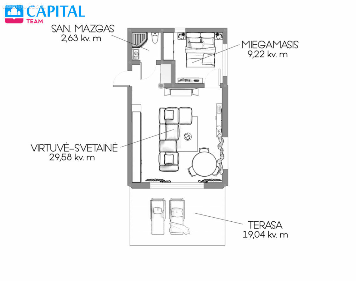 House for sale Vilniaus rajono sav., Sidabriuose