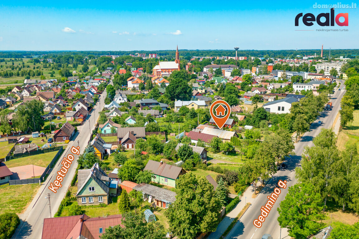 Parduodamas gyvenamasis namas Kaišiadorių rajono sav., Kaišiadoryje, Gedimino g.