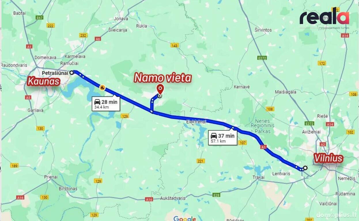 Parduodamas gyvenamasis namas Kaišiadorių rajono sav., Kaišiadoryje, Gedimino g.