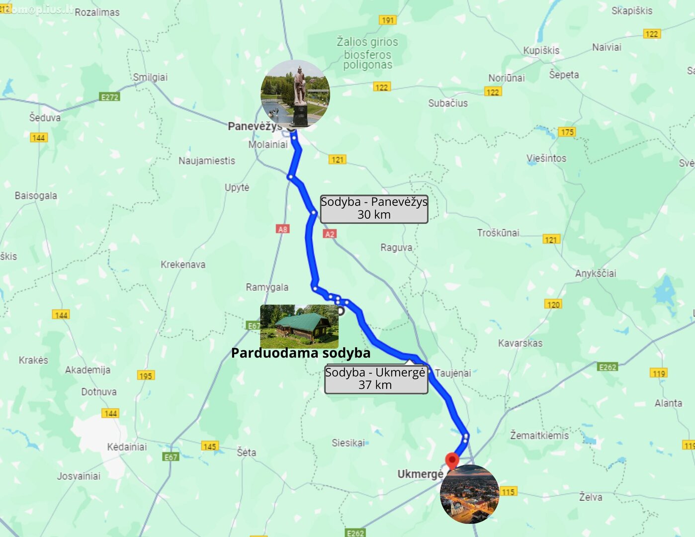 Parduodama sodyba Panevėžio rajono sav., Datūniškyje