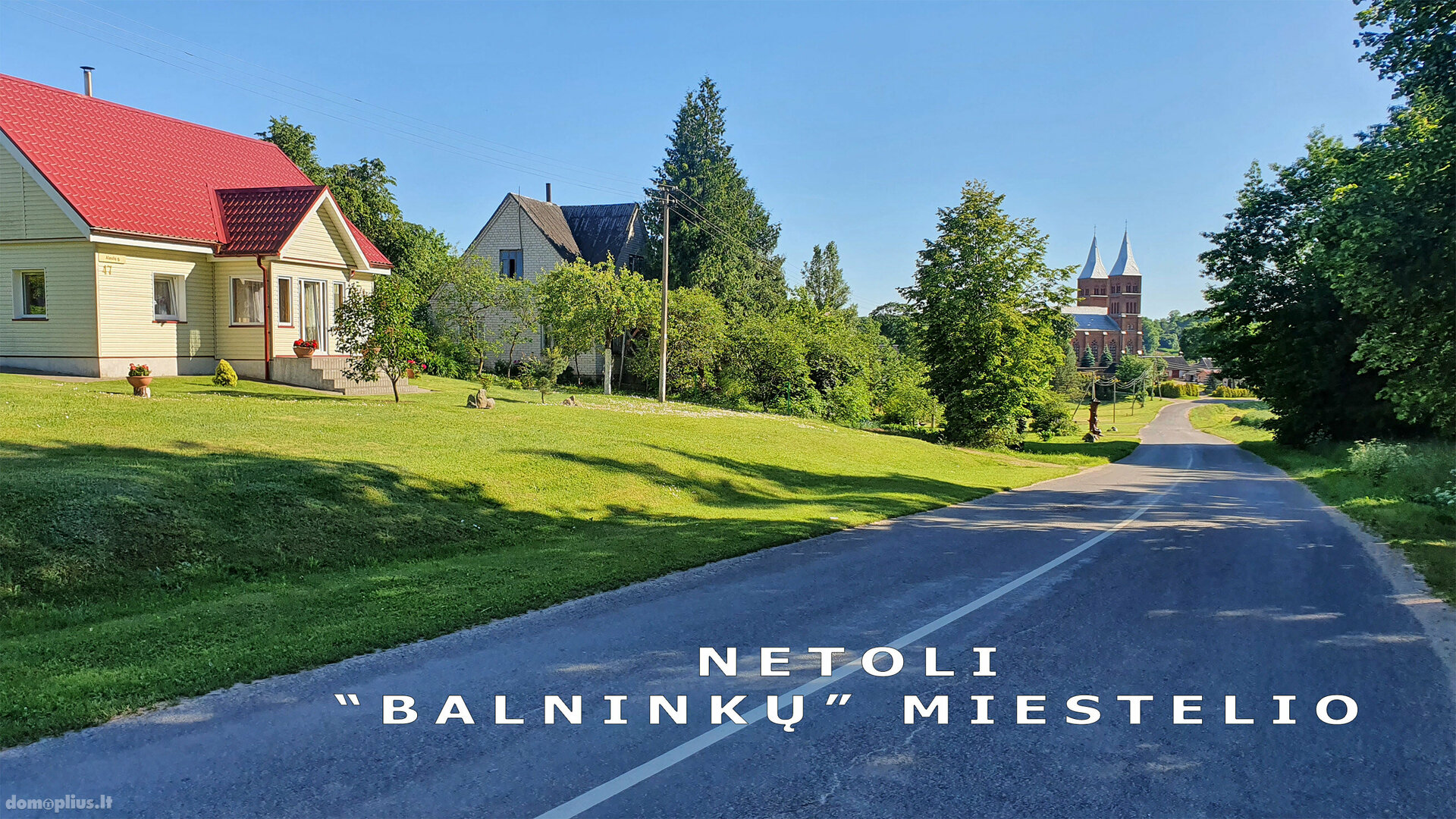 Parduodamas gyvenamasis namas Molėtų rajono sav., Gėliogaliuose, Liepų g.