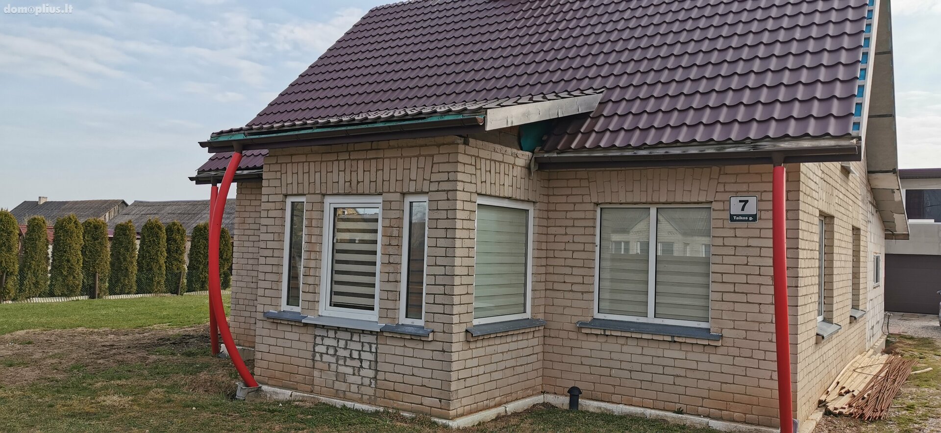 Parduodamas gyvenamasis namas Radviliškio rajono sav., Birželėse, Taikos g.