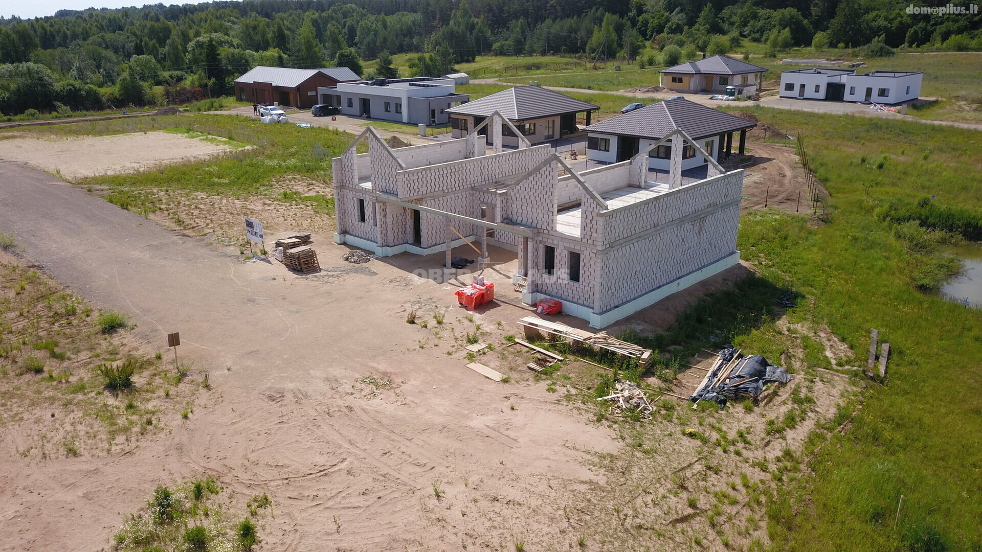 Parduodamas gyvenamasis namas Šiaulių rajono sav., Žuvininkuose