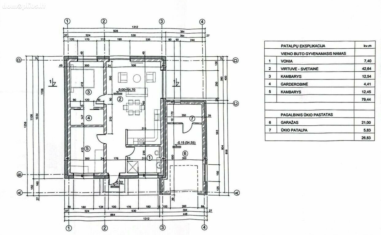 Parduodamas gyvenamasis namas Panevėžyje, Pilėnuose, Margirio g.