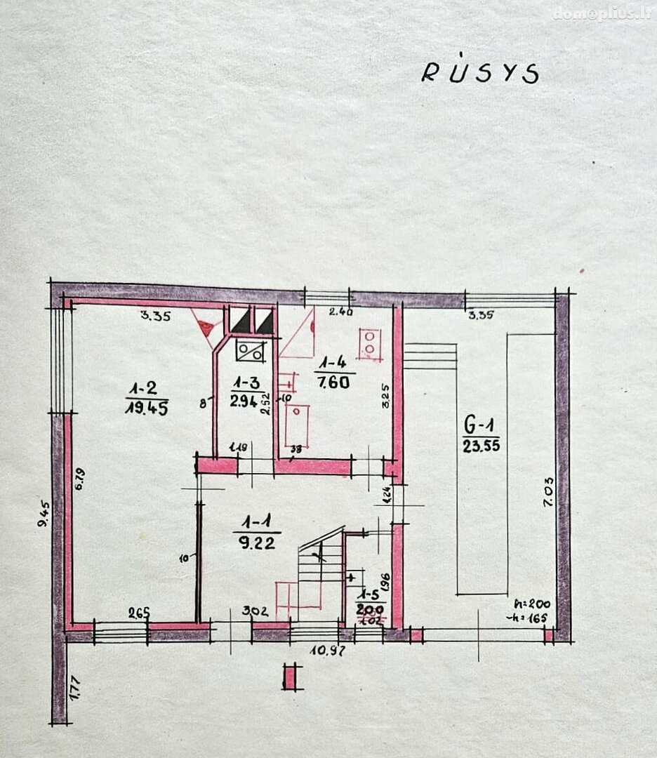 Parduodamas gyvenamasis namas Alytuje, Senamiestyje, Užuovėjos g.