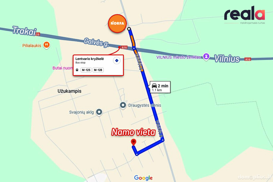 Parduodamas gyvenamasis namas Trakų rajono sav., Dobrovolėje