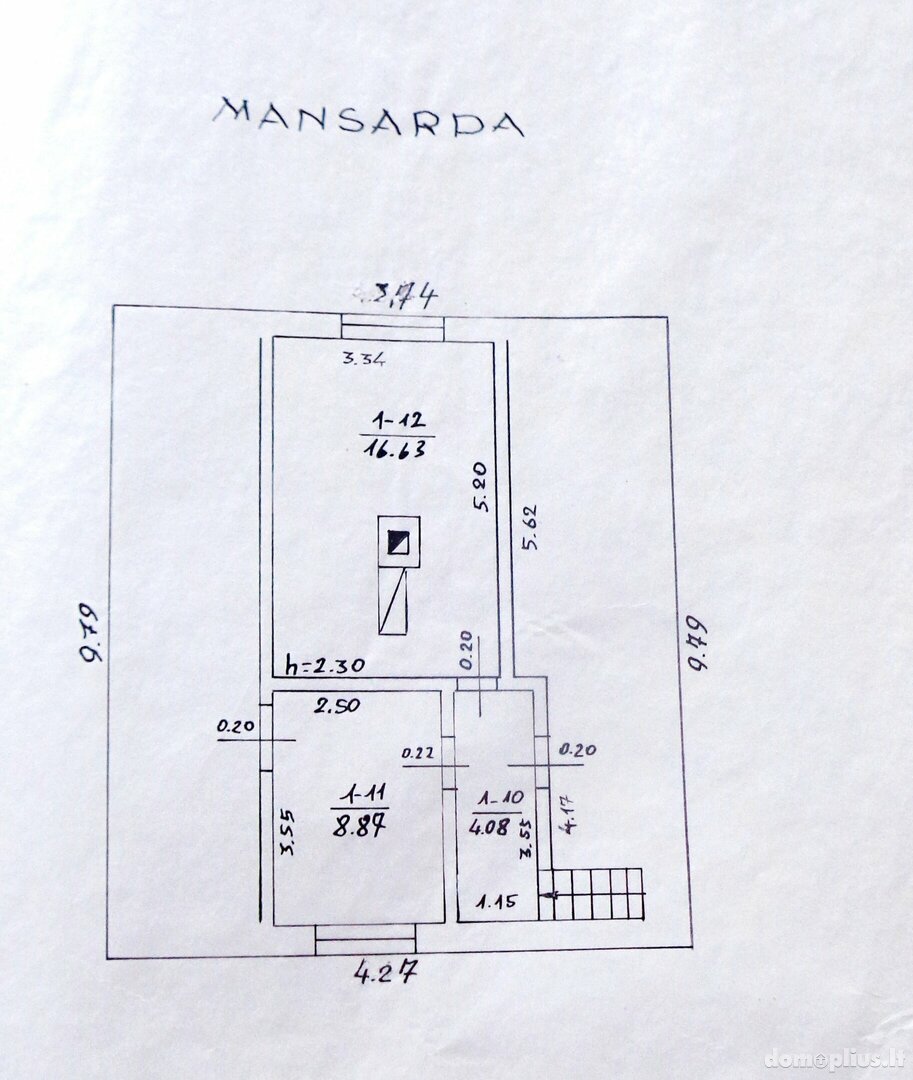 Parduodamas gyvenamasis namas Biržų rajono sav., Geidžiūnuose, Biržų g.