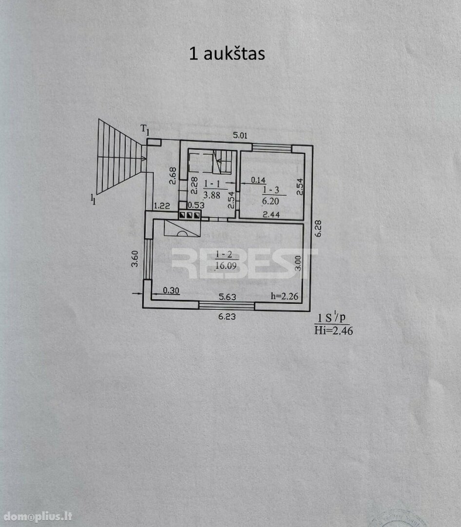 Parduodamas gyvenamasis namas Šiaulių rajono sav., Pašvinėse