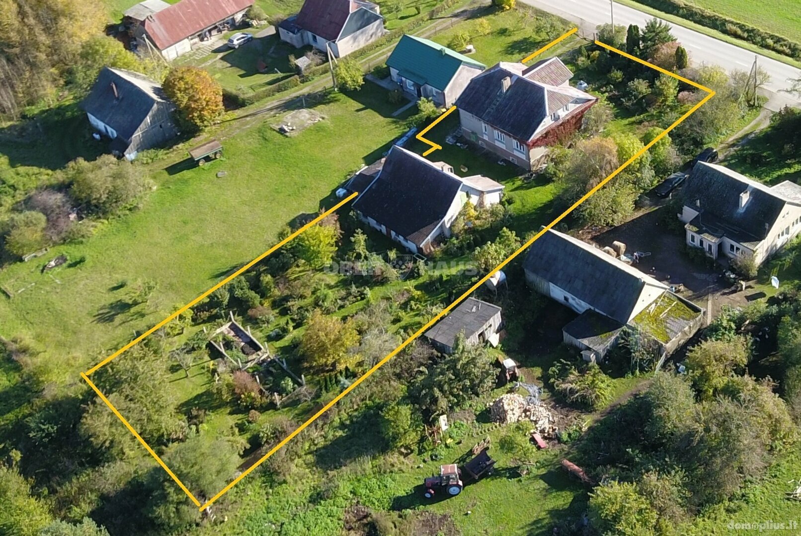 Parduodamas gyvenamasis namas Klaipėdos rajono sav., Baukštininkuose