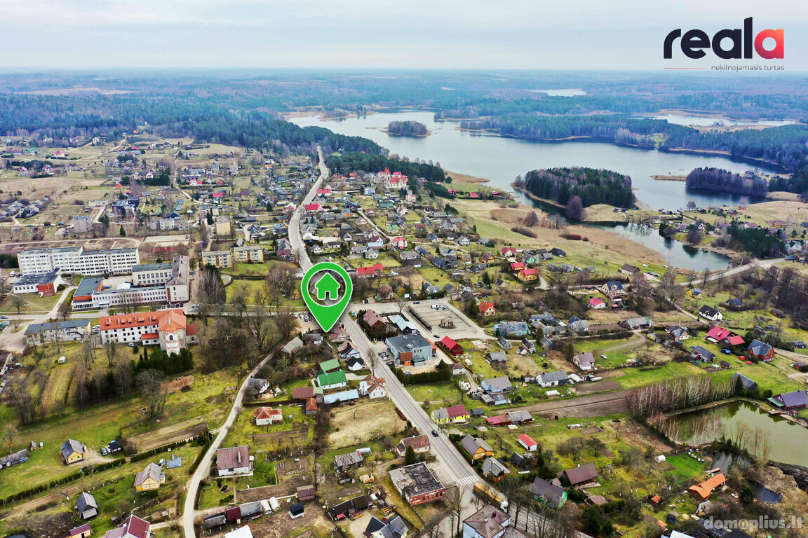 Parduodamas gyvenamasis namas Trakų rajono sav., Aukštadvaryje, Vilniaus g.