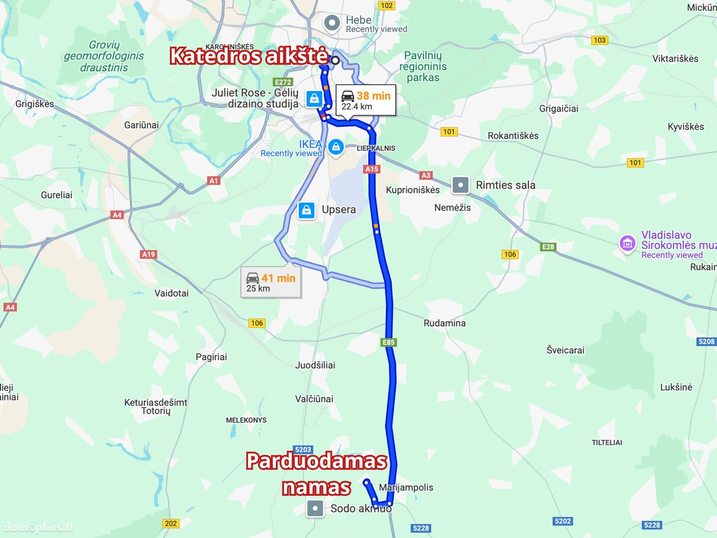 Parduodamas sodo namas Vilniaus rajono sav., Kalveliuose, Dainavos g.