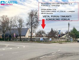 Gyvenamojo namo dalis Panevėžyje, Centre, Klaipėdos g.