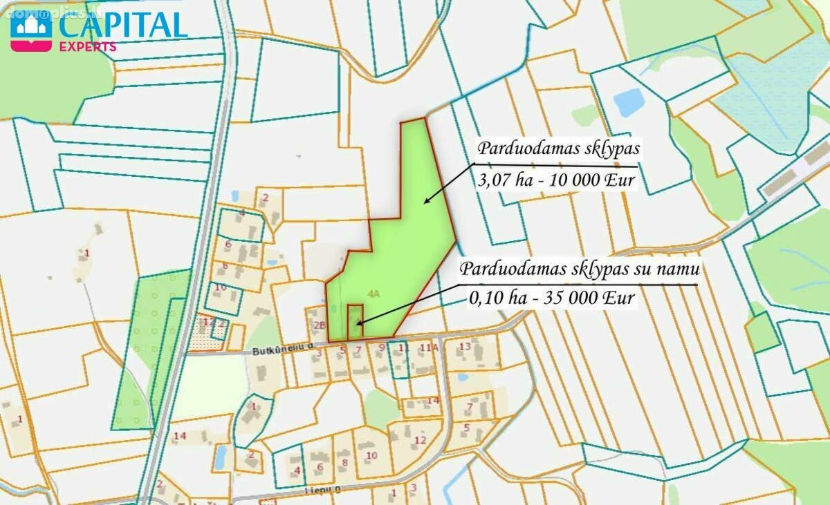 Parduodamas gyvenamasis namas Ukmergės rajono sav., Tolučiuose