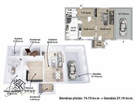Parduodamas gyvenamasis namas Šilutės rajono sav., Traksėdžiuose, Pienininko 3-iasis tak.