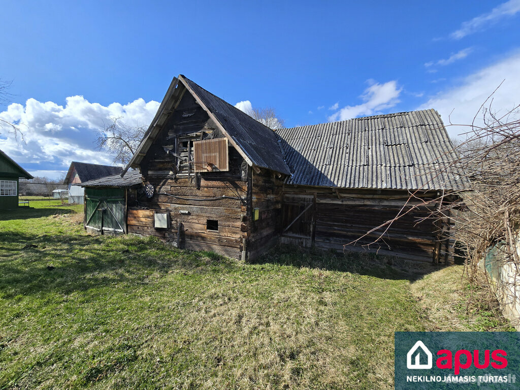 Parduodamas gyvenamasis namas Švenčionių rajono sav., Adutiškyje, Stoties g.