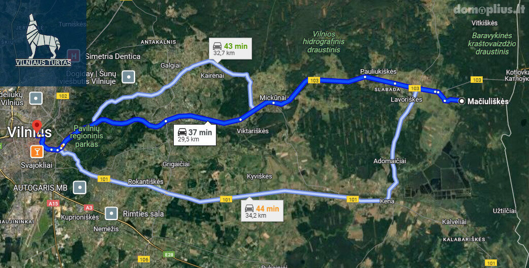 Parduodamas gyvenamasis namas Vilniaus rajono sav., Mačiuliškėse