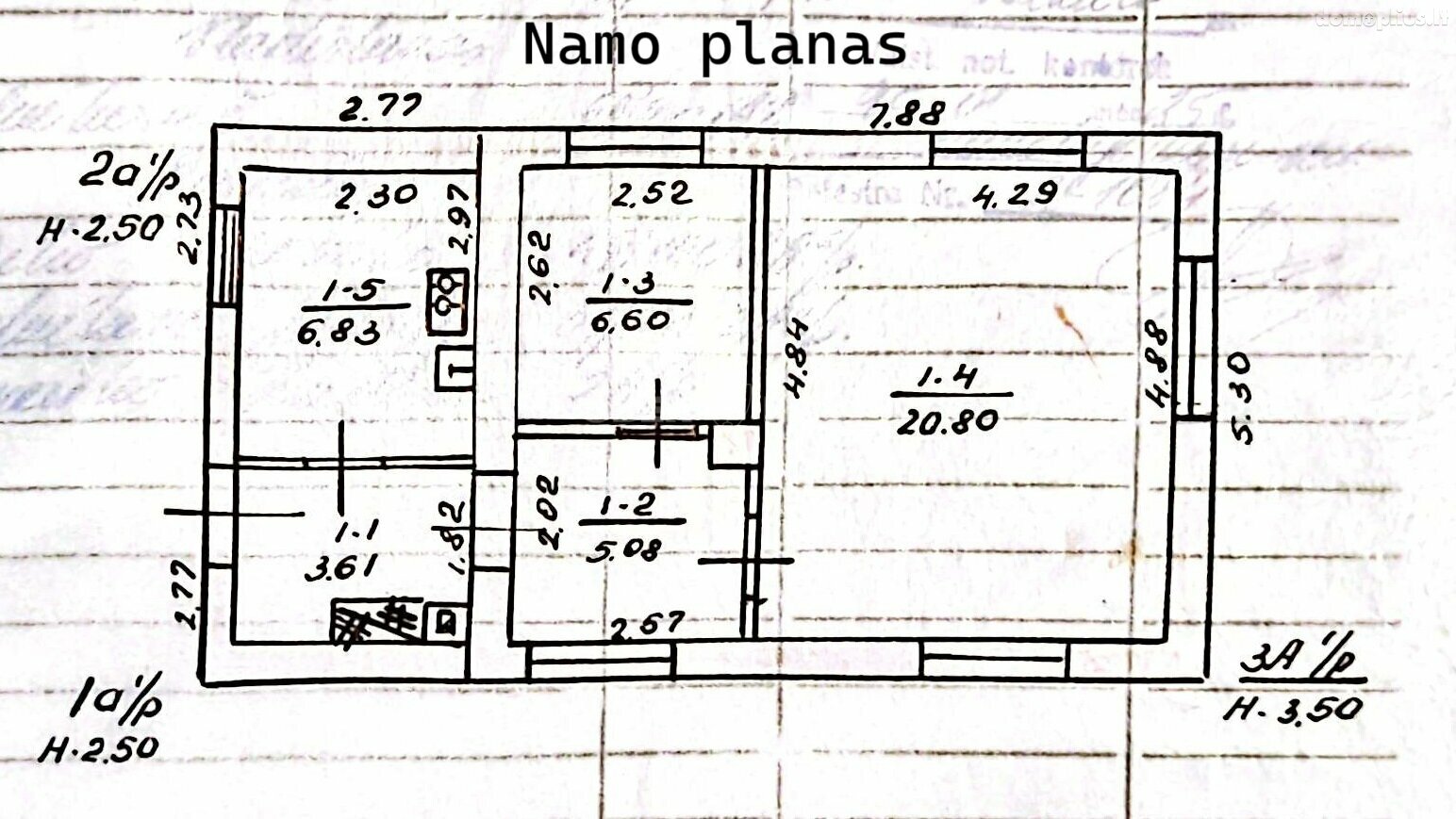 Parduodamas gyvenamasis namas Vilniuje, Markučiuose
