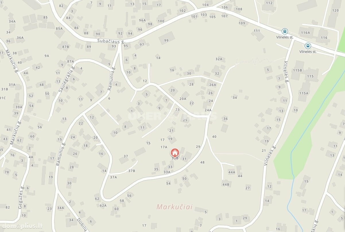 Parduodamas gyvenamasis namas Vilniuje, Markučiuose