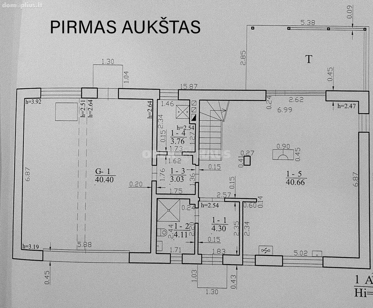 Parduodamas gyvenamasis namas Vilniuje, Trakų Vokė