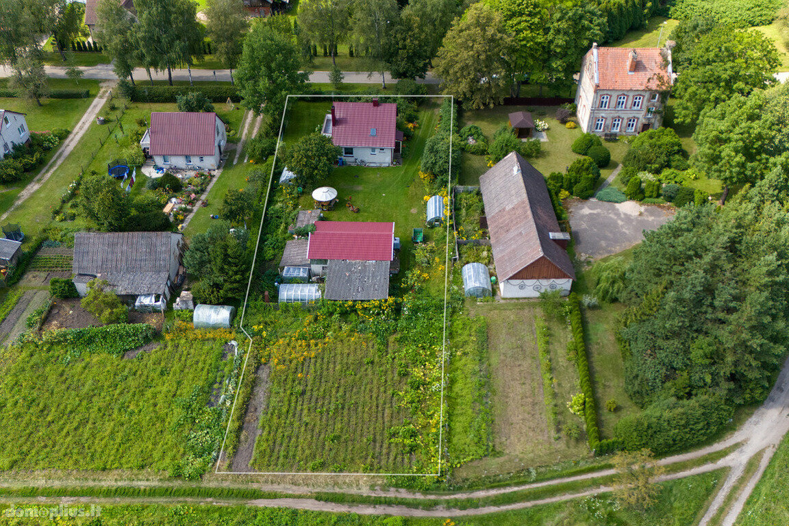 Parduodamas gyvenamasis namas Šilutės rajono sav., Juknaičiuose, Beržų g.