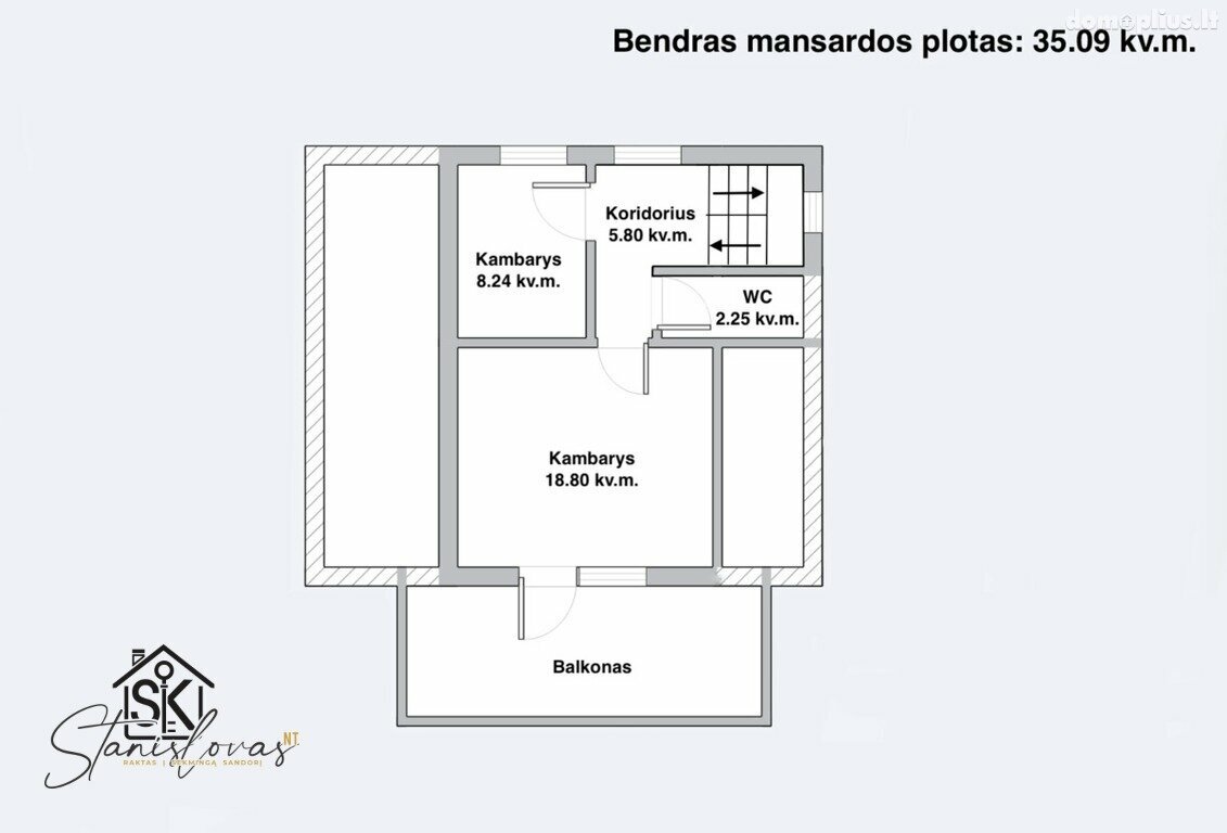 Parduodamas gyvenamasis namas Šilutės rajono sav., Juknaičiuose, Beržų g.