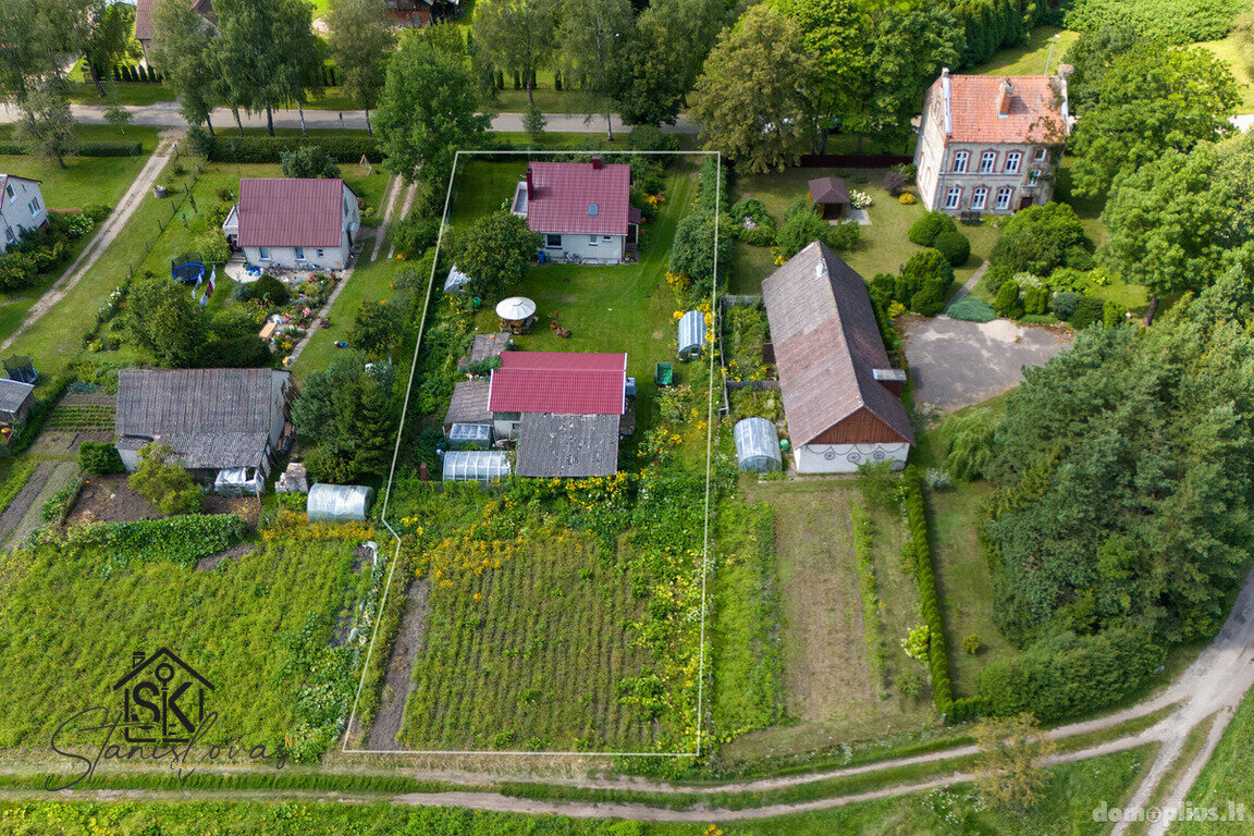 Parduodamas gyvenamasis namas Šilutės rajono sav., Juknaičiuose, Beržų g.