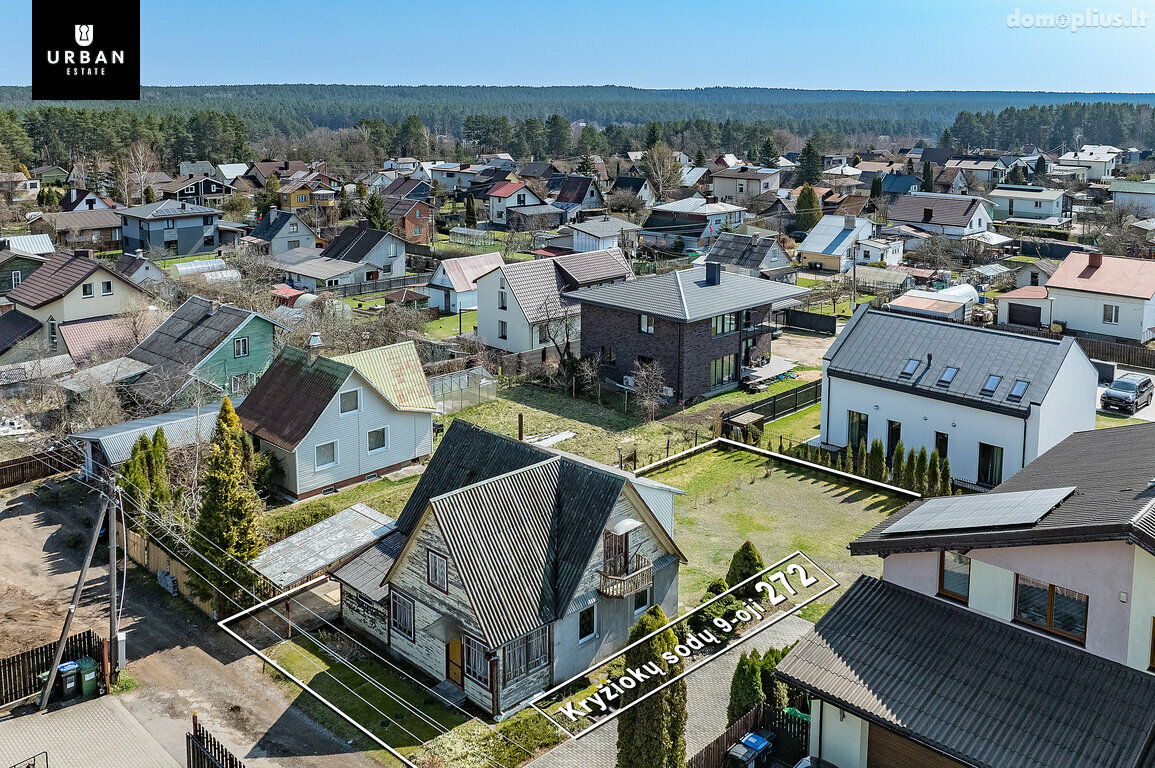 Parduodamas sodo namas Vilniuje, Balsiuose, Kryžiokų Sodų 9-oji g.
