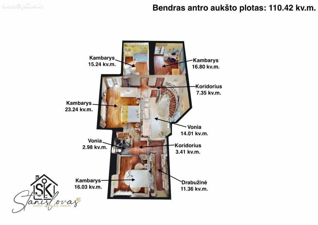 Parduodamas gyvenamasis namas Šilutės rajono sav., Šilutėje, Kęstučio g.